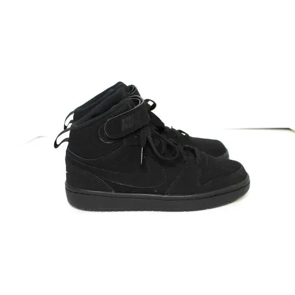 Nike Court Borough Mid 2 Youth Sneakers in Black